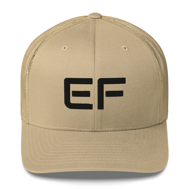 Trucker Cap - Black EF