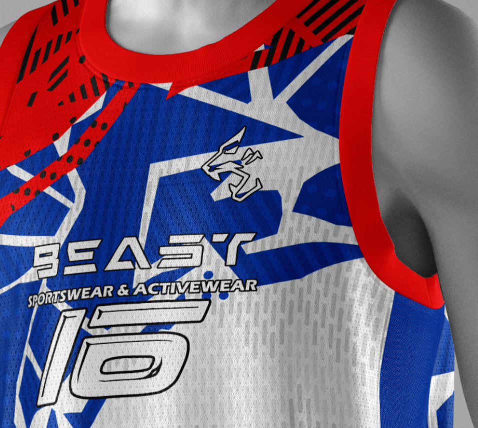 Mannequin wearing basketball kit holding ball Full editable mockup