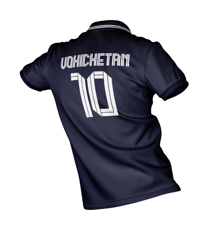 Cricket Polo Jersey Mockup HD | Photoshop Editable