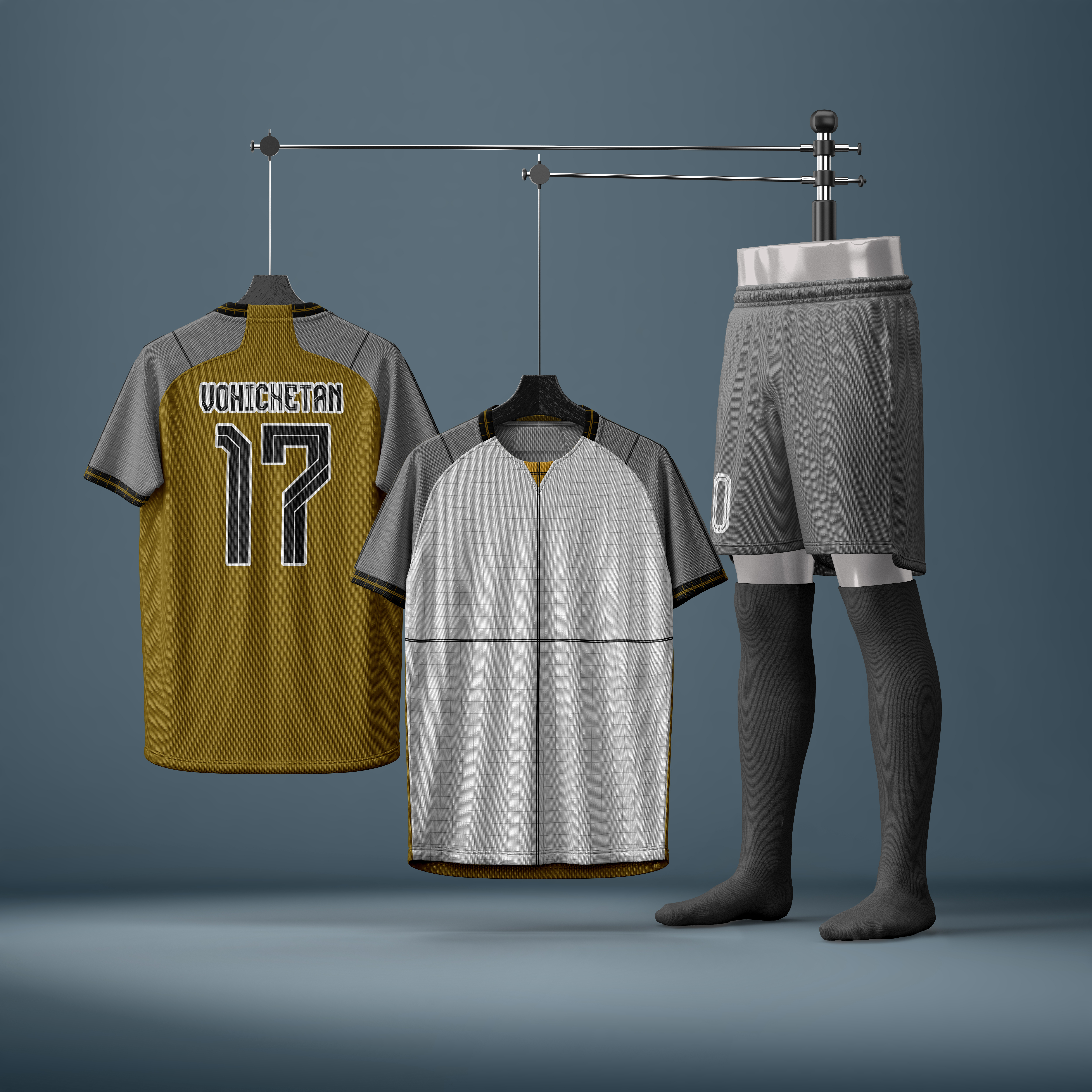 Argentina Jersey Mockup PSD 2026