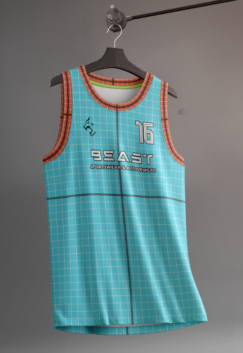Basketball Jersey Mockup With Shorts | PSD editable