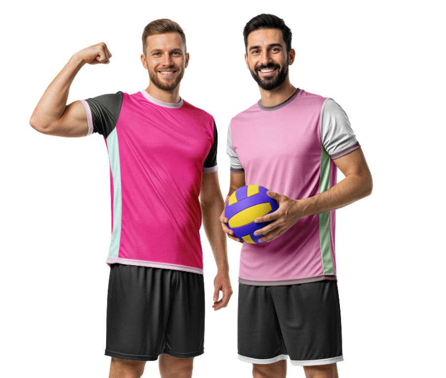 Best Volleyball Jersey Mockups Pack | Realistic Sportswear PSD 