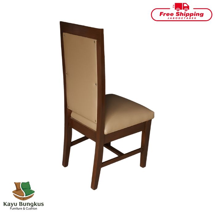 Kursi Makan Kayu Paten Sandaran Busa