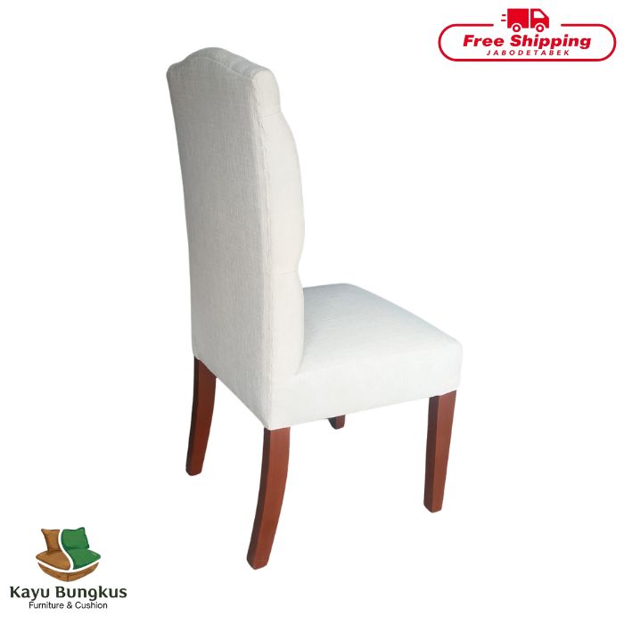 Kursi Makan Kayu Bungkus Smoke Punuk Jumbo