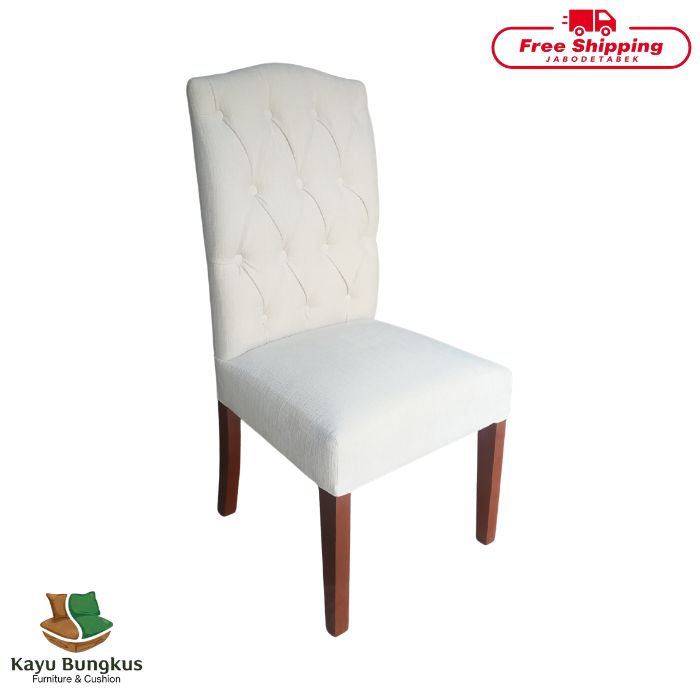 Kursi Makan Kayu Bungkus Smoke Punuk Jumbo