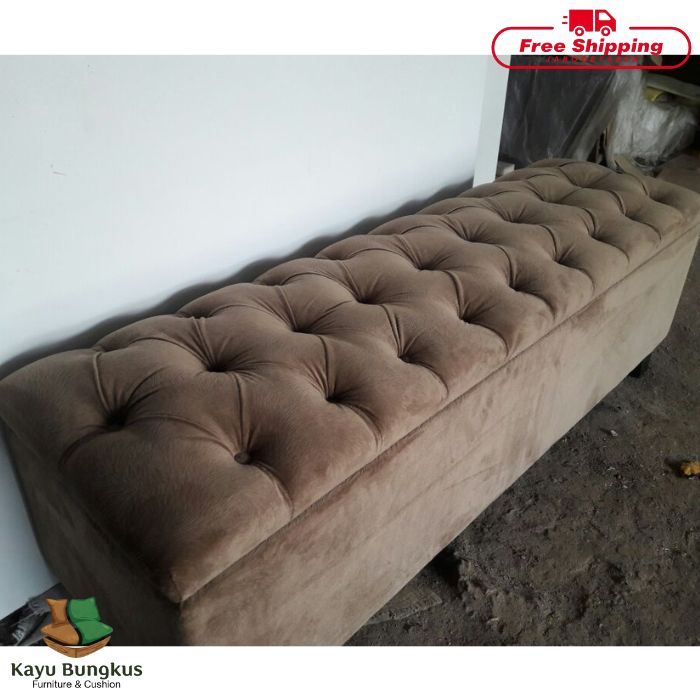 Sofa Bench Bungkus Storage Model Dudukan Smoke Wajik