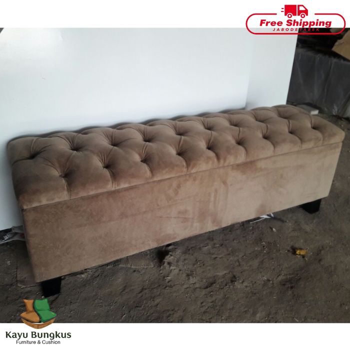 Sofa Bench Bungkus Storage Model Dudukan Smoke Wajik