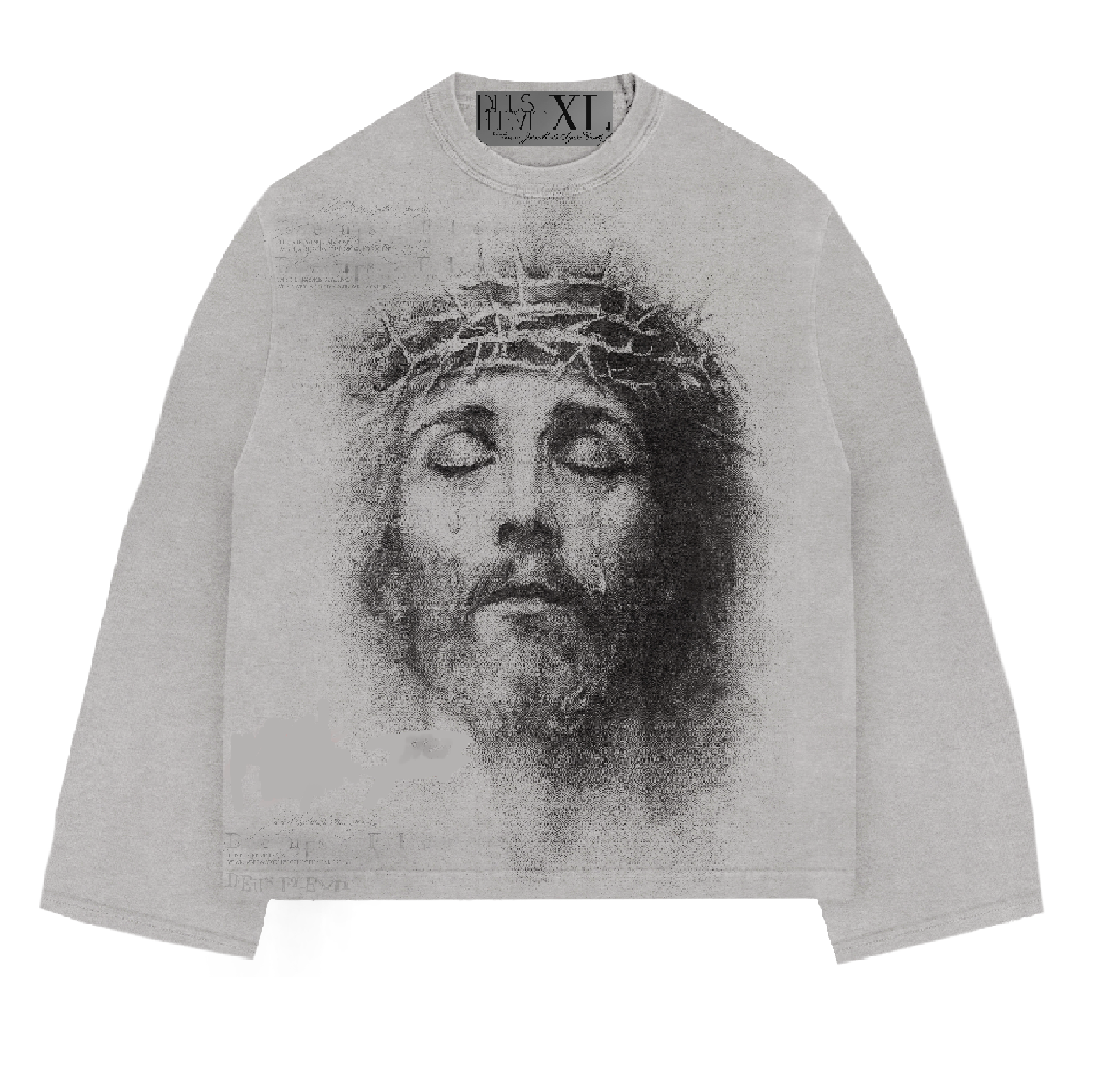 Off-White Deus Flevit Distressed Jesus Piece