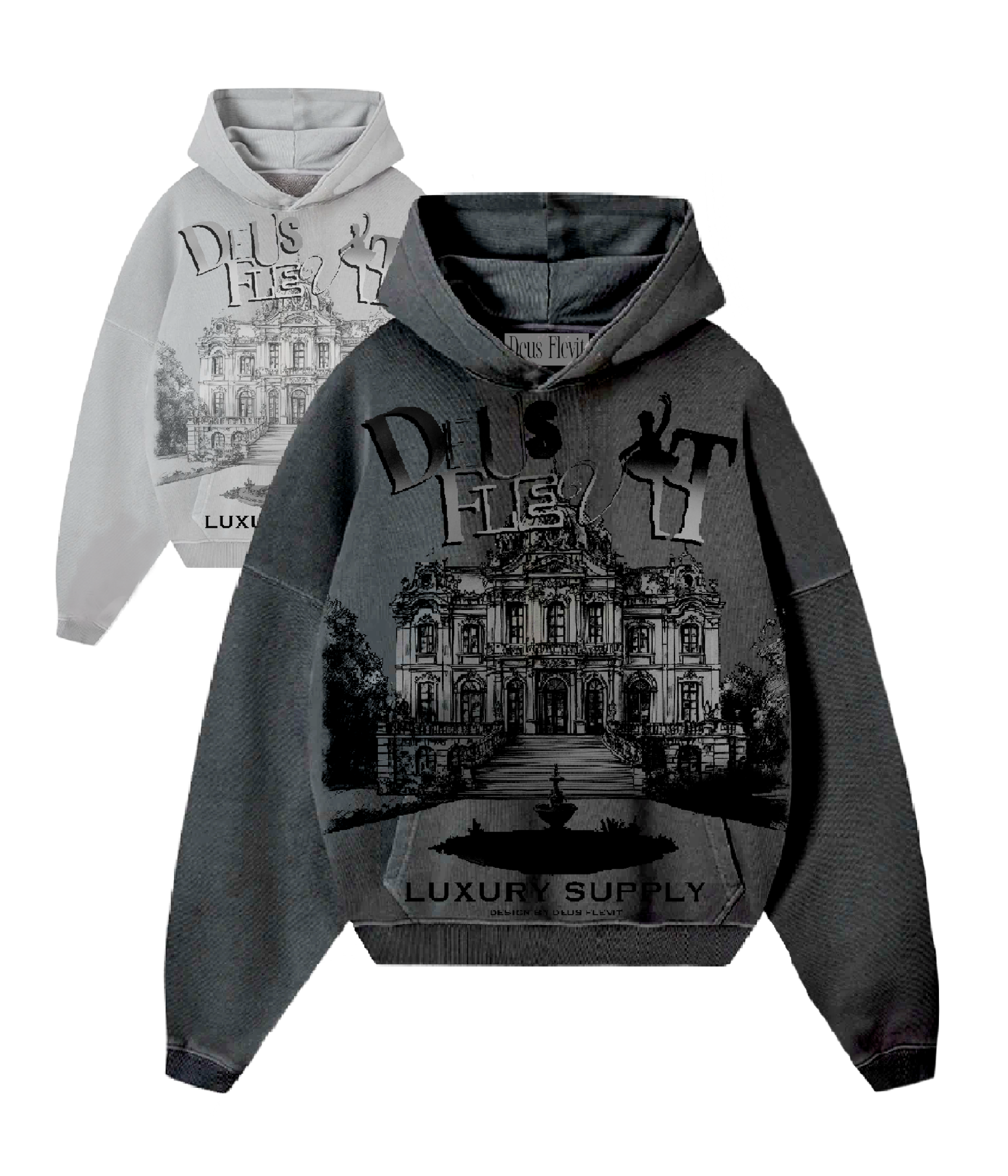 Deus Flevit Black Manor Hoodie - PREORDER