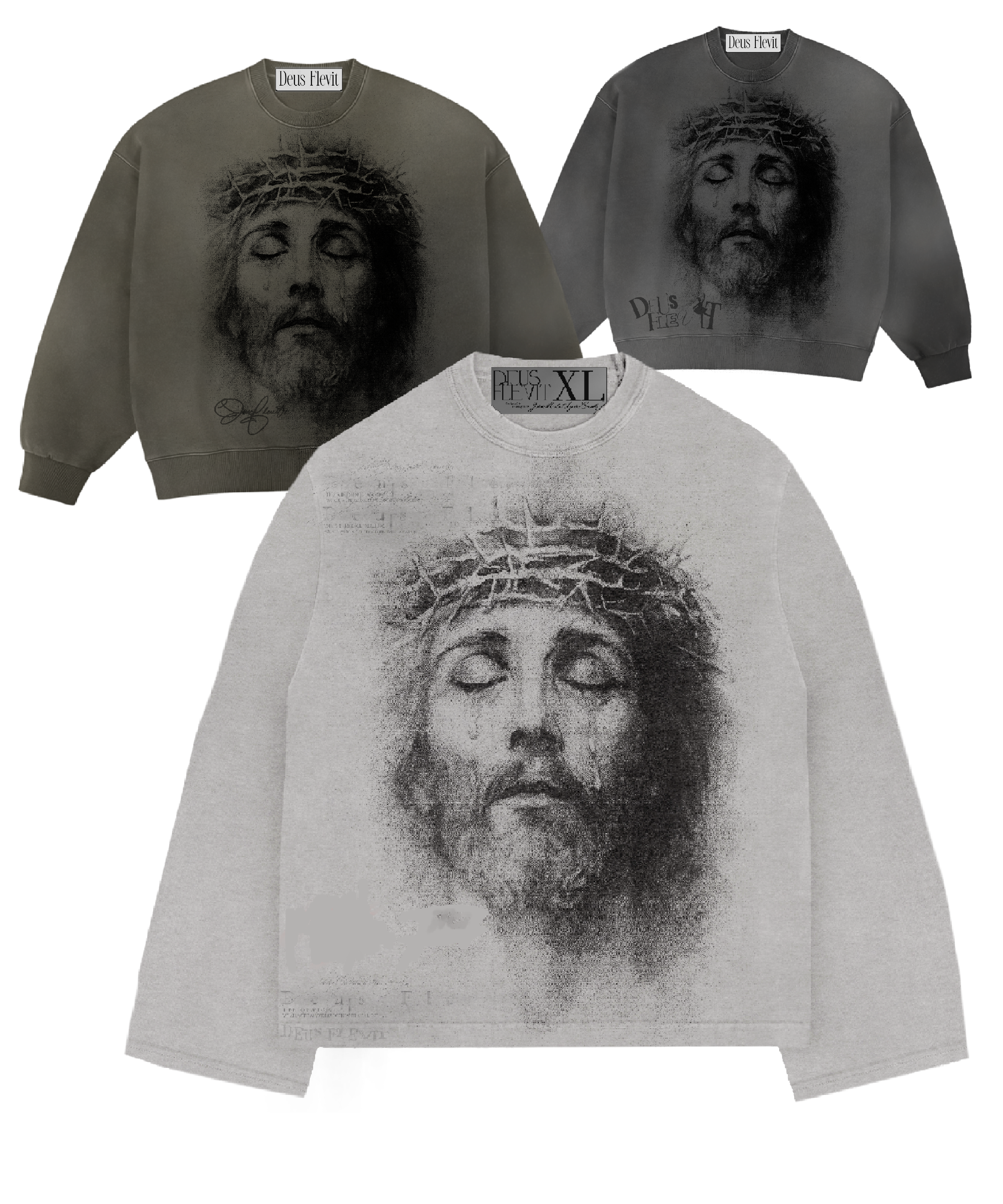 Deus Flevit IRL Crewneck