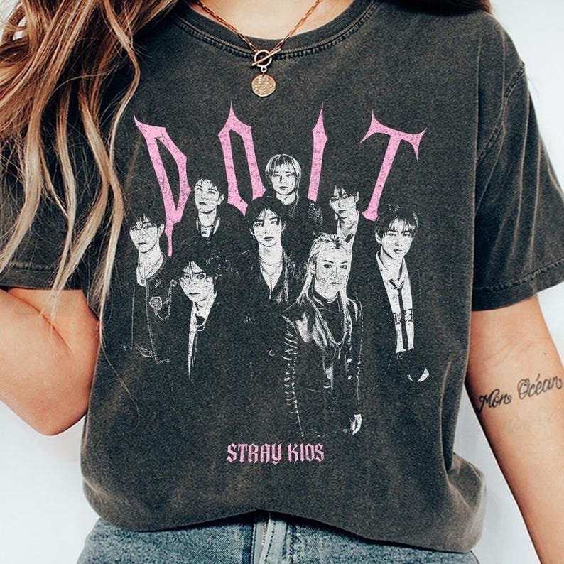 Retro Stray Kids DOIT Bootleg Shirt, Straykids Doit Album Track List Shirt, Skz World Tour Shirt, Straykids Album t-shirt, Skz Doit Album