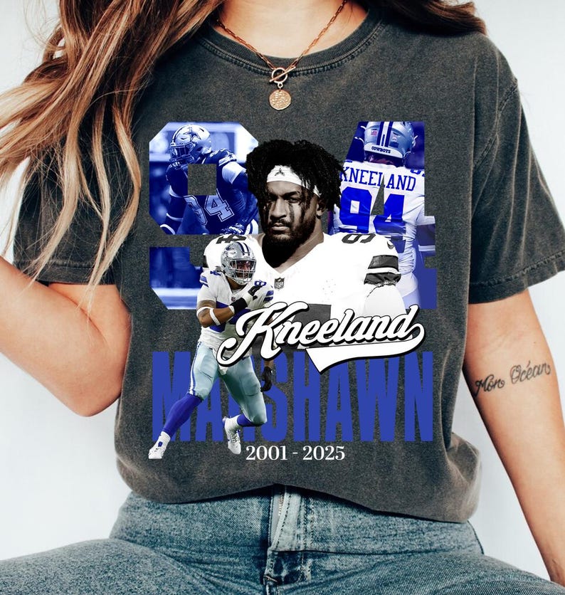 Comfort Colors Marshawn Kneeland Shirt, RIP Marshawn Kneeland 2001-2025, Football Fan tee, Vintage Marshawn Kneeland 94 Tribute t-Shirt
