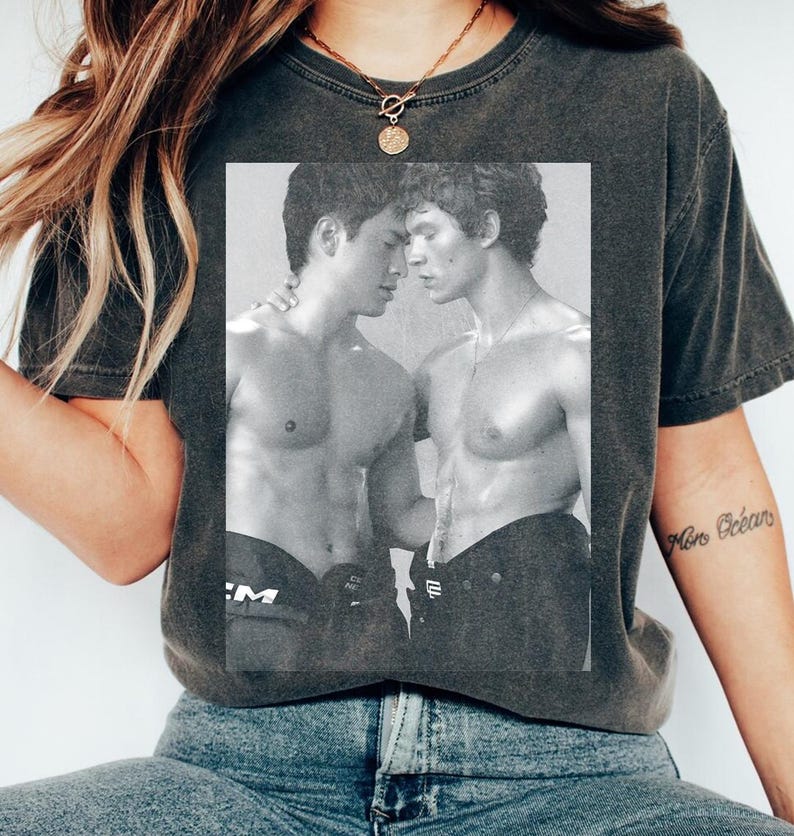 Connor Storrie & Hudson Williams Shirts, Arkham Fans Hockey TShirt, TV series, Hudson Williams Connor Storrie Shirt, Ilya Rozanov T-Shirt