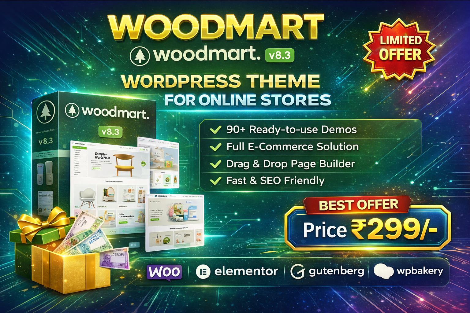 WoodMart v8.3 WordPress Theme