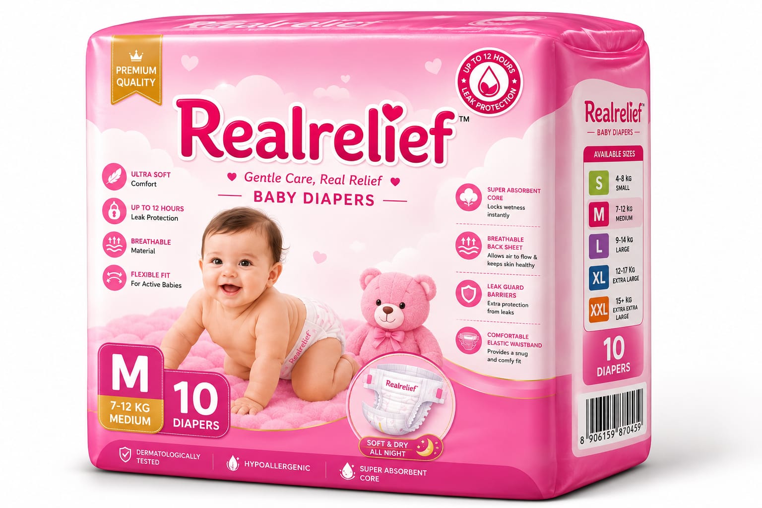 Premium Baby Diapers