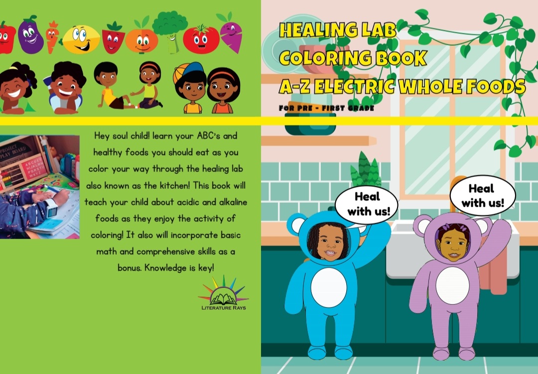 Healing Lab Coloring Book