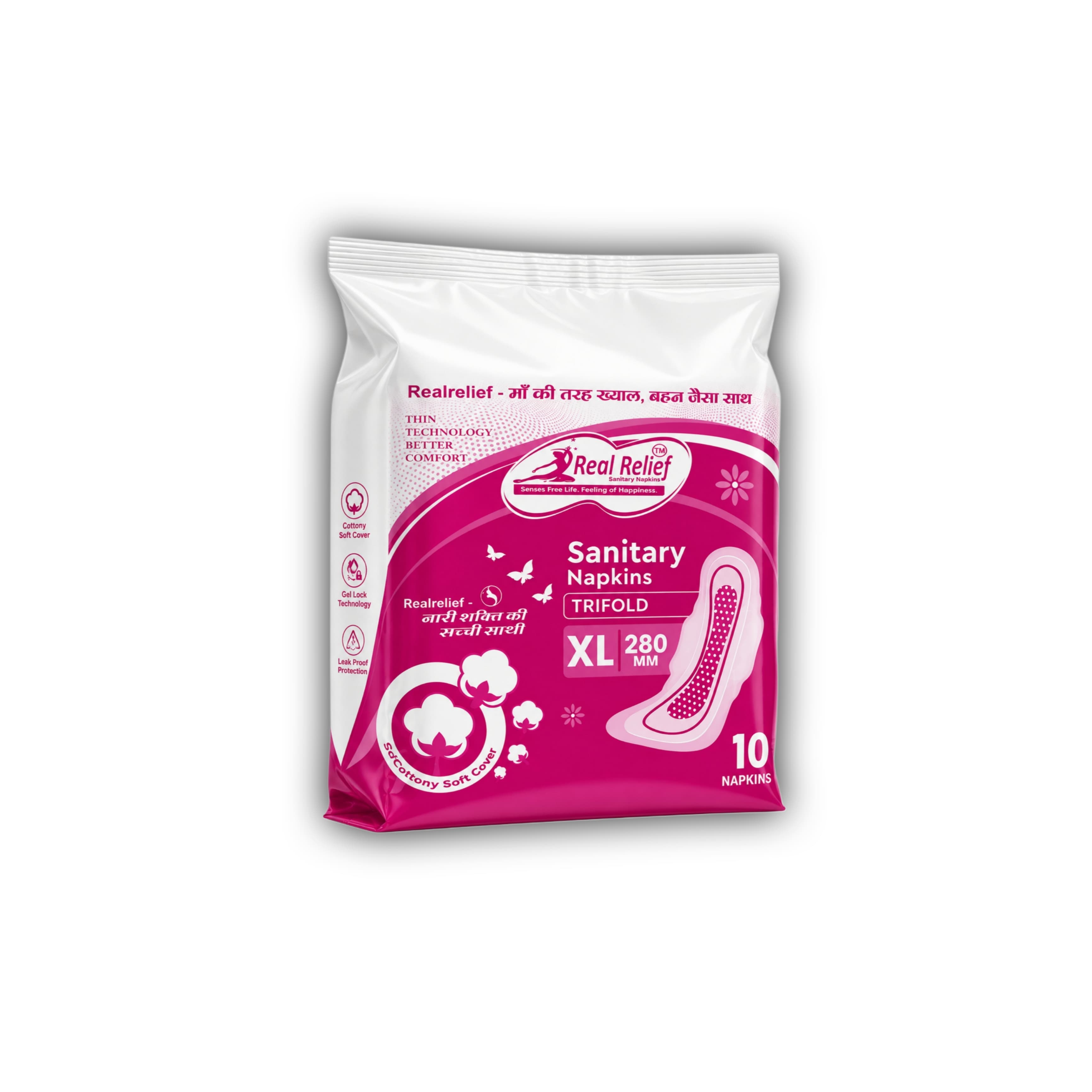 Realrelief Sanitary Napkins XL