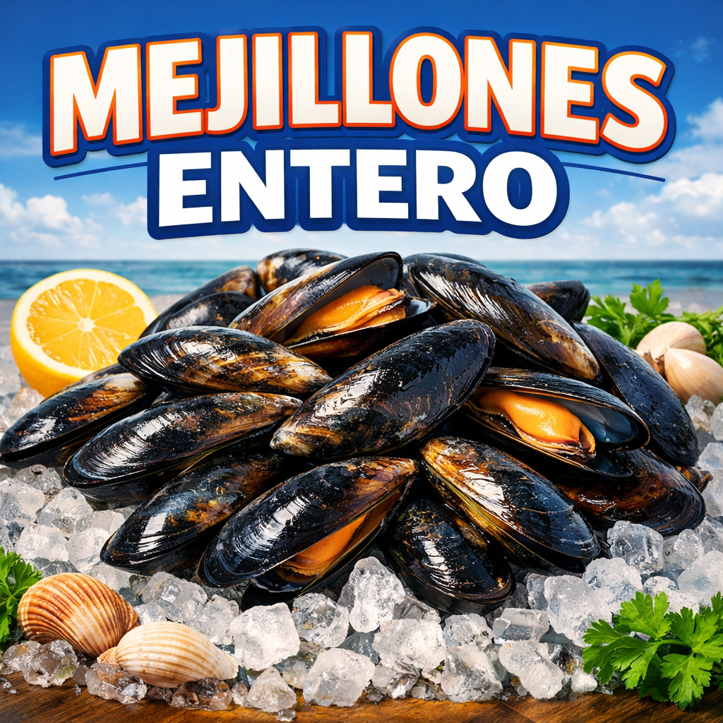 Mejillones Enteros Frescos