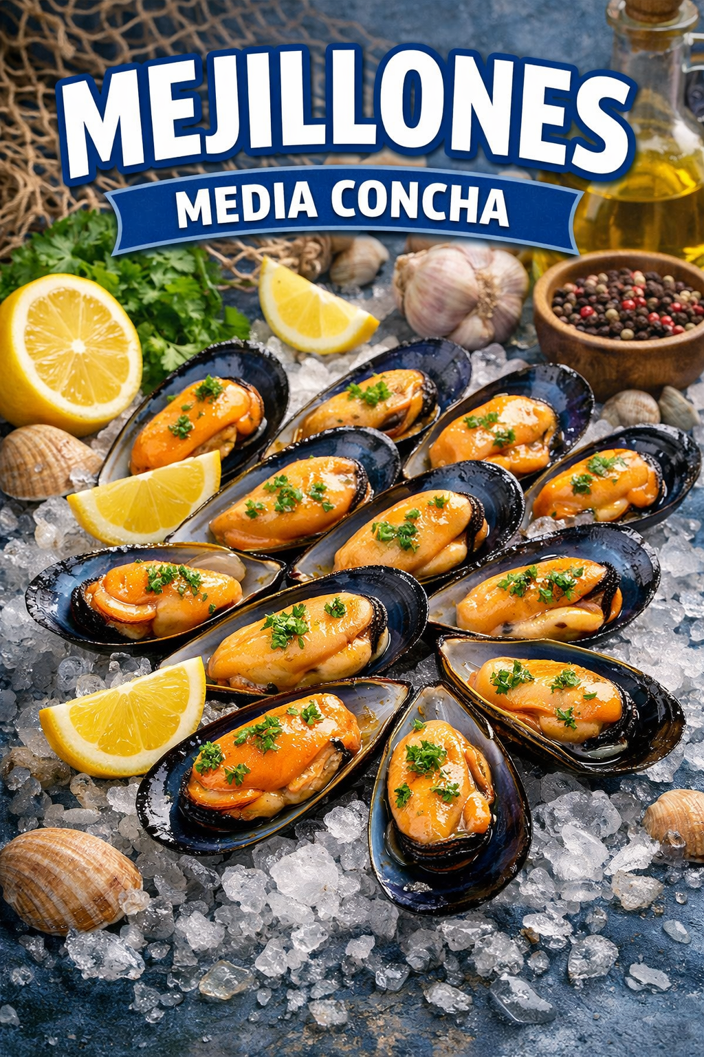 Mejillones Media Concha