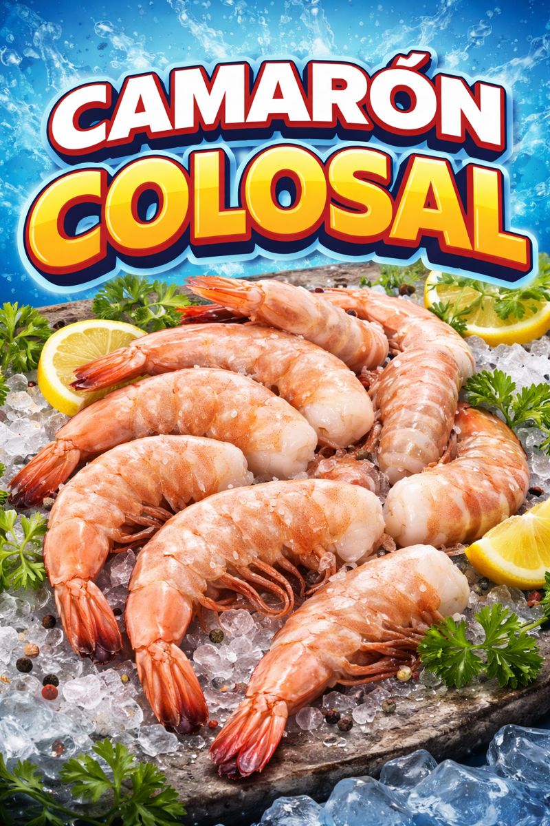 Camarón Colosal U/8