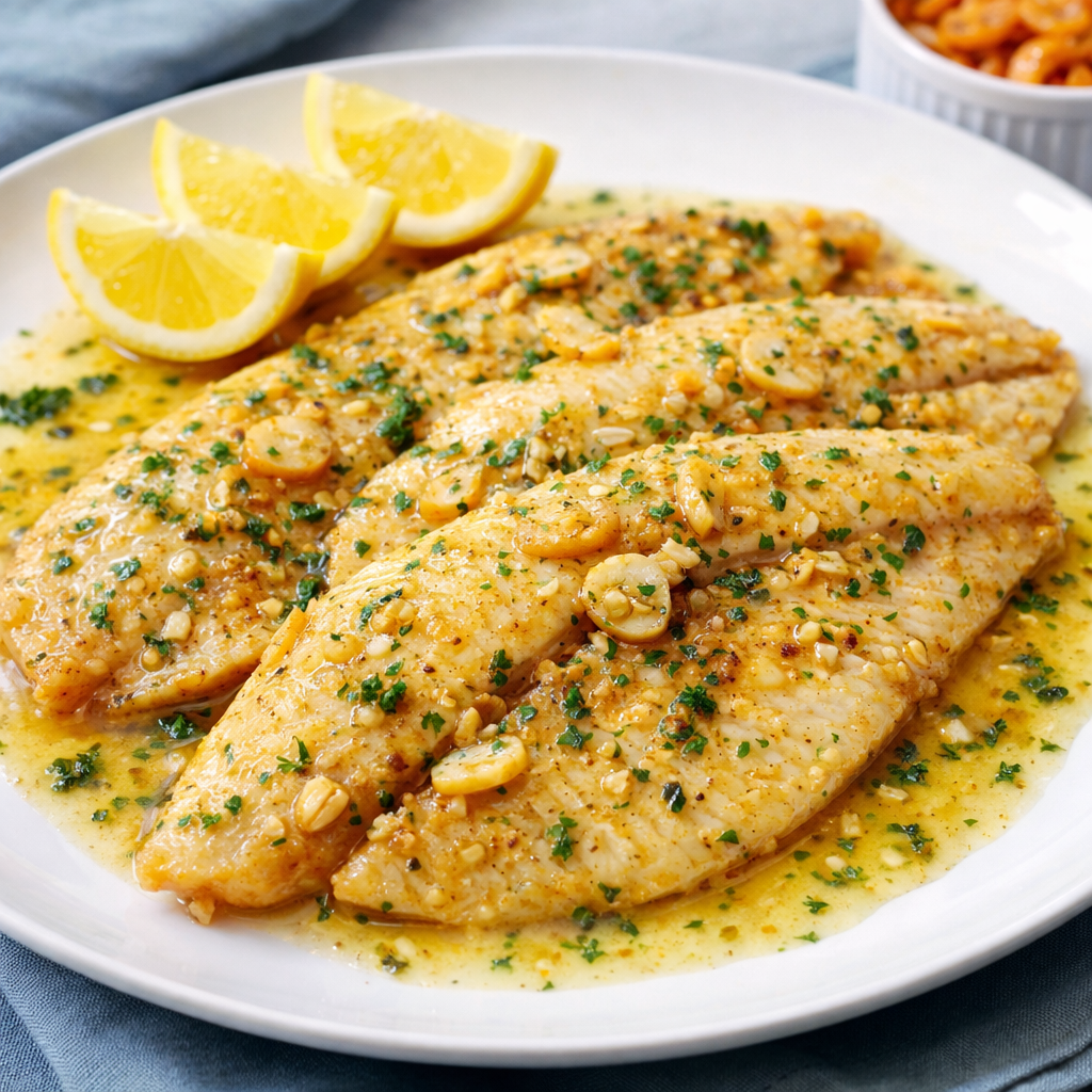 Filete de tilapia fresco