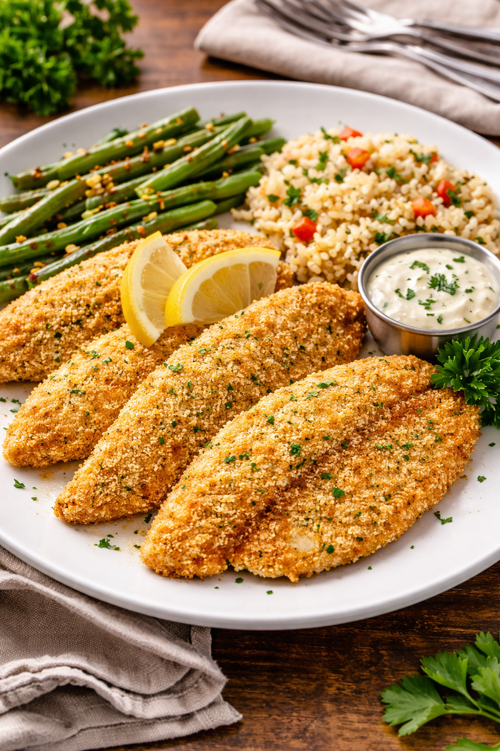 Filete de tilapia fresco