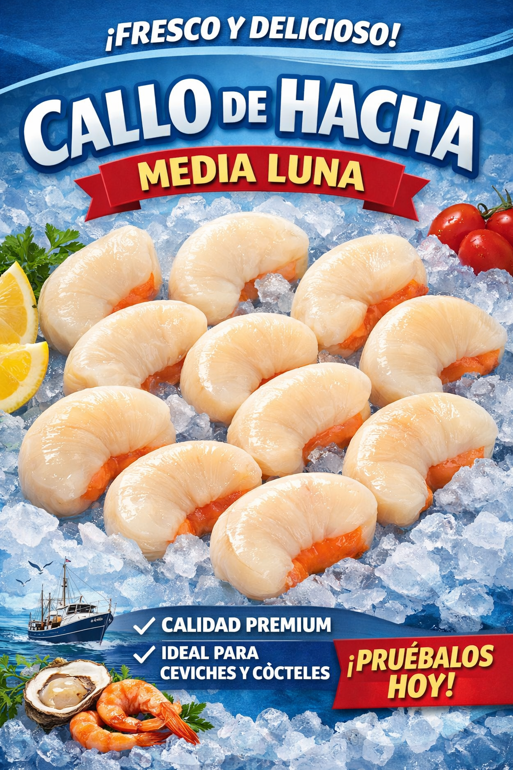 Callo de Hacha Media Luna