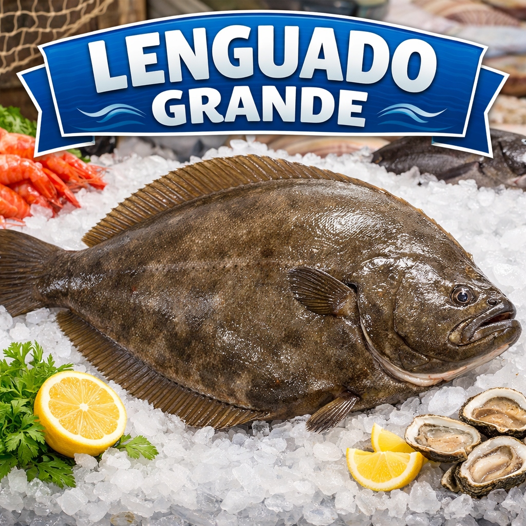 filete de Lenguado Grande Fresco