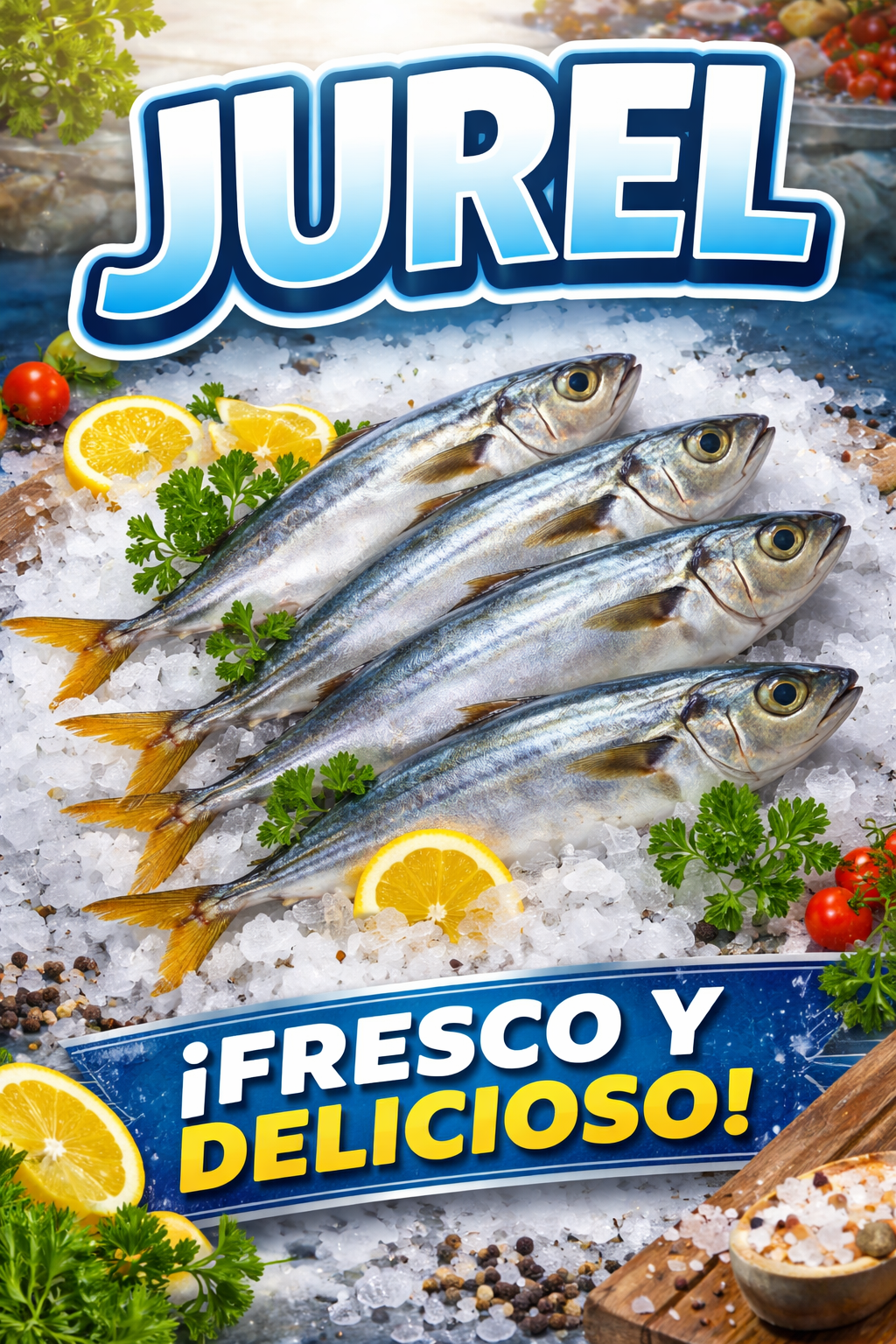 Filete de pescado Jurel Fresco