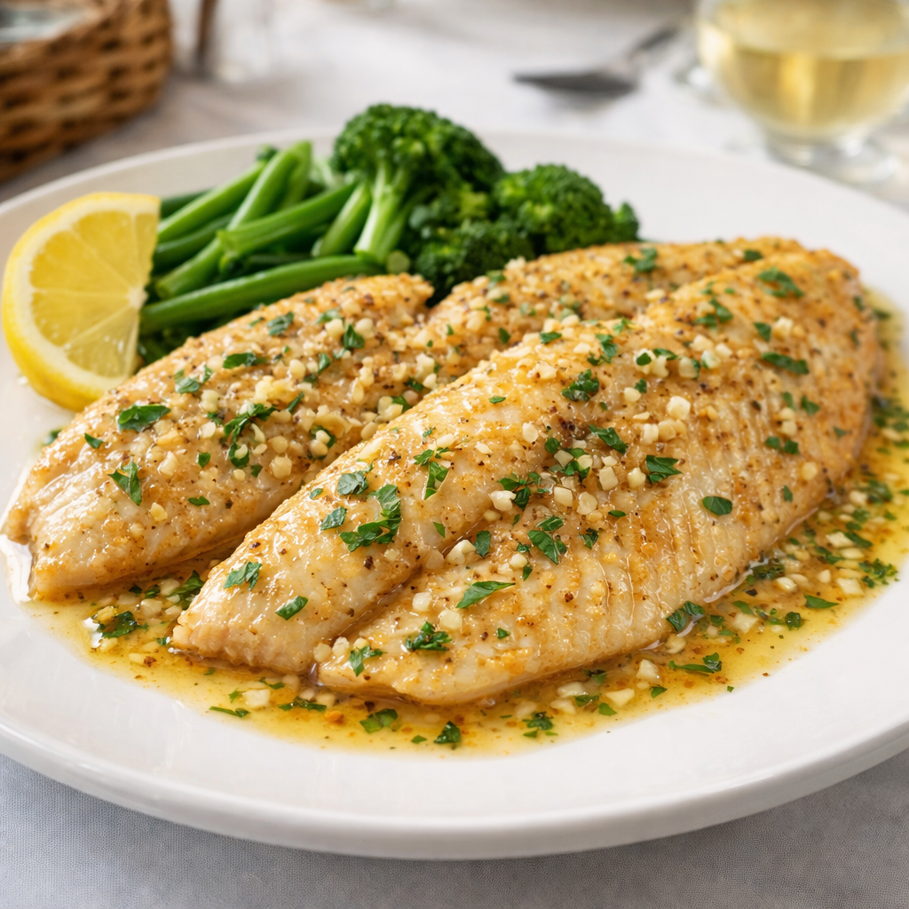 Filete de tilapia fresco