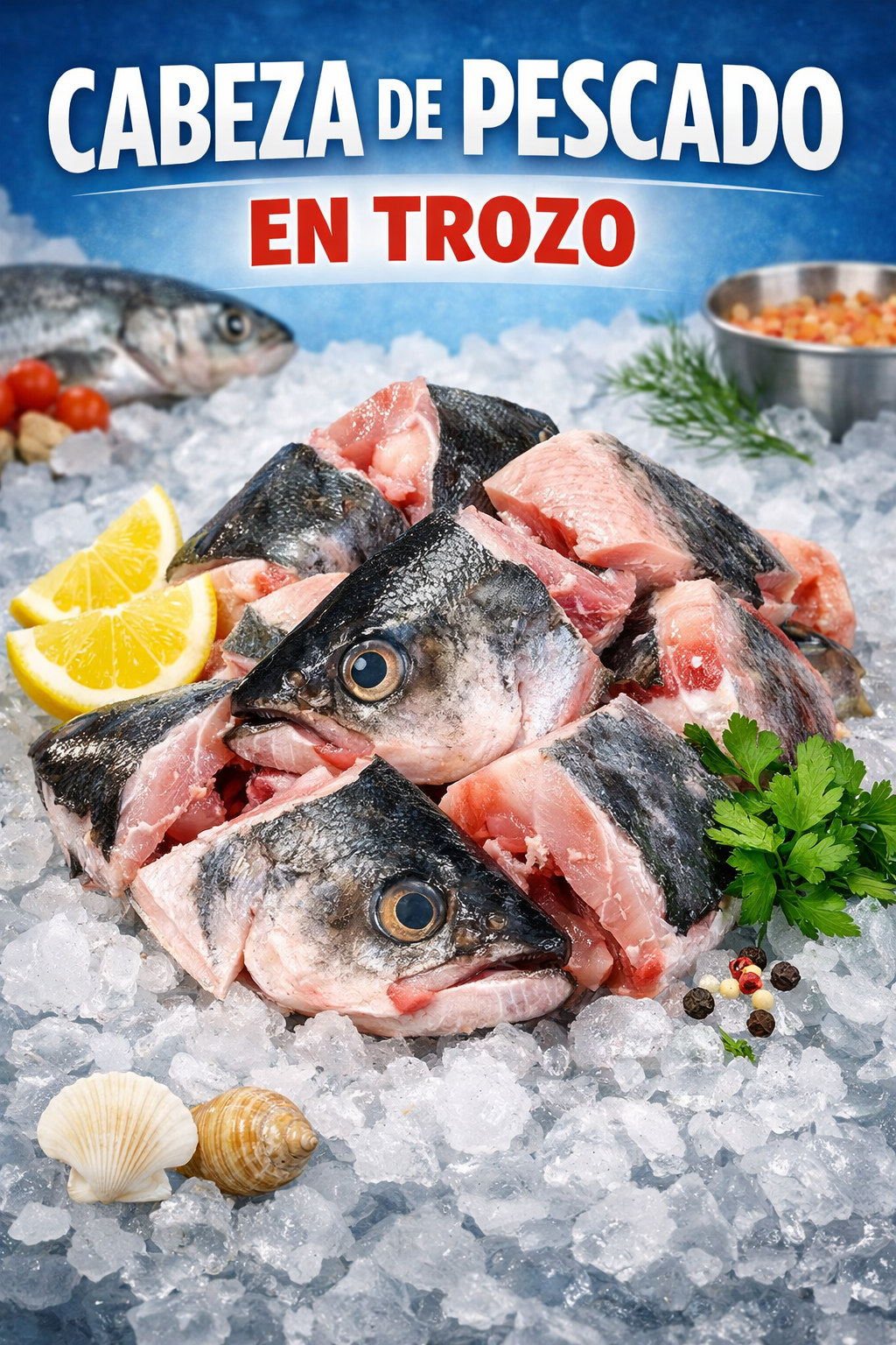 Cabeza de Pescado en Trozo