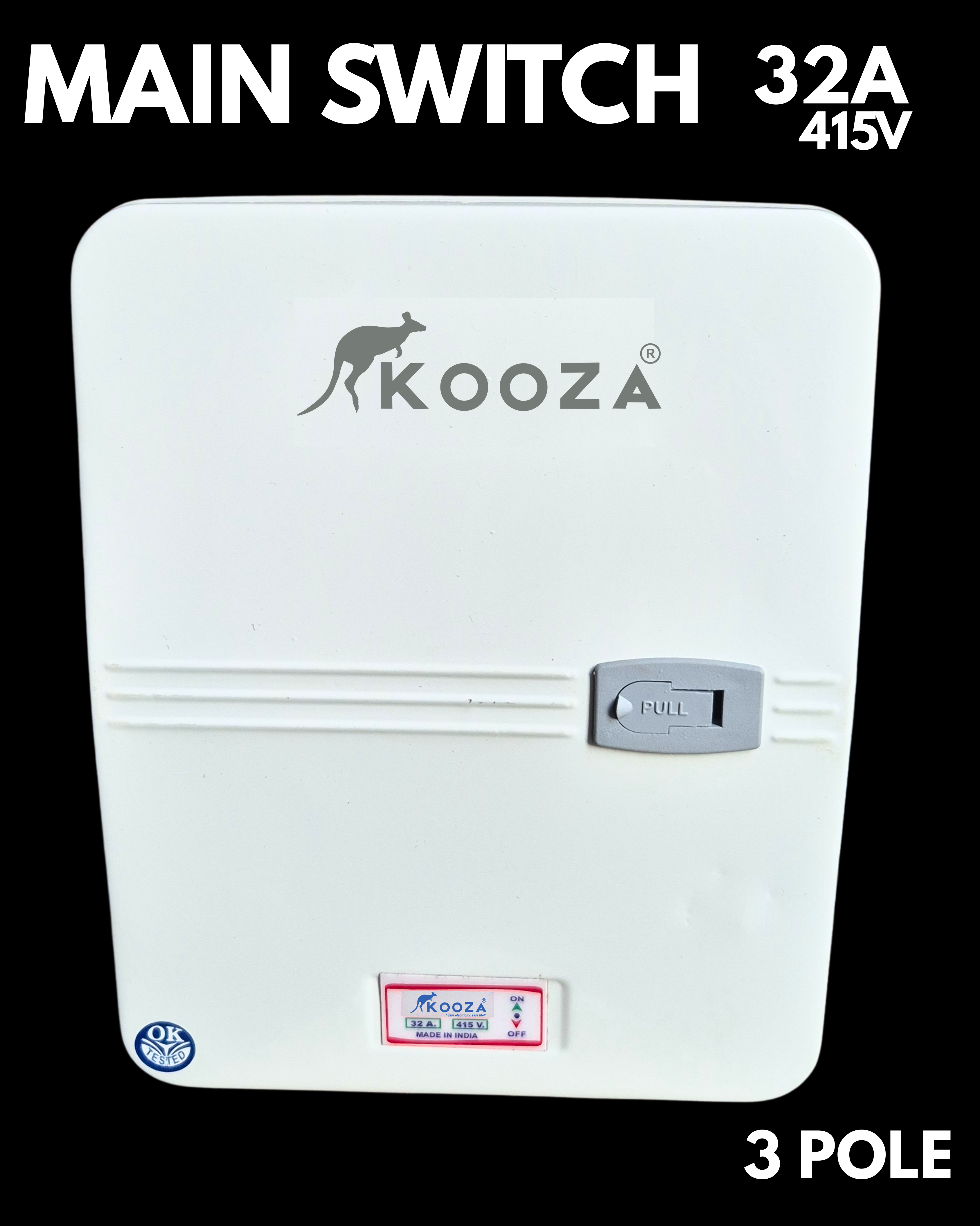 Rewireable Main Switch 32A TO 200A 