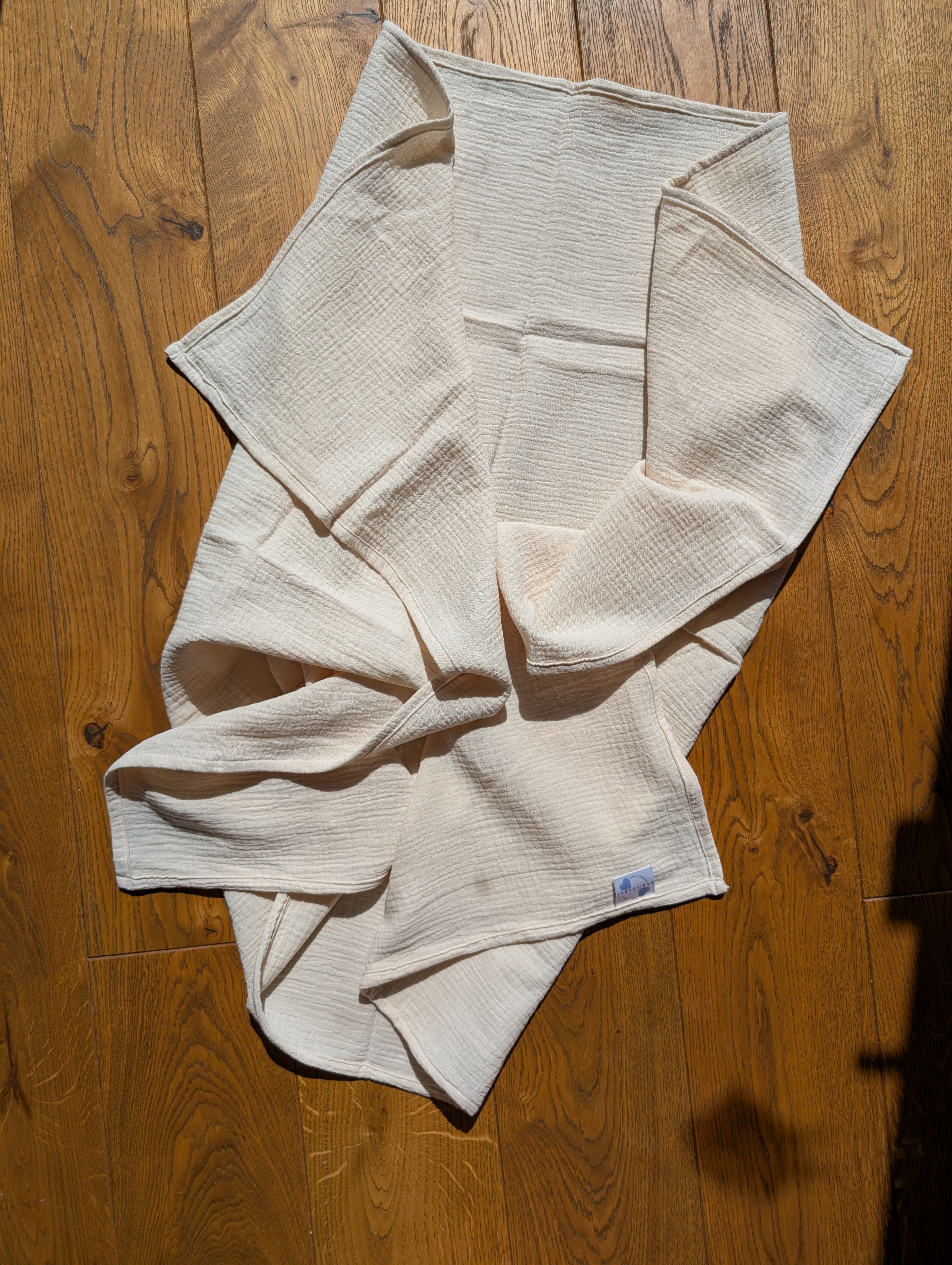 Didelis muslino merliukas - Šampanas