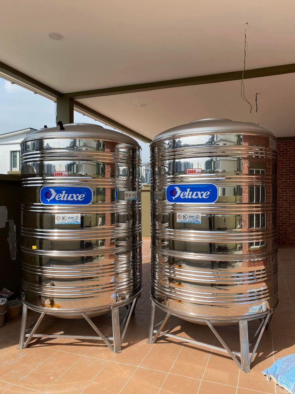 Stainless Steel Water Tank (Deluxe) 3000 L