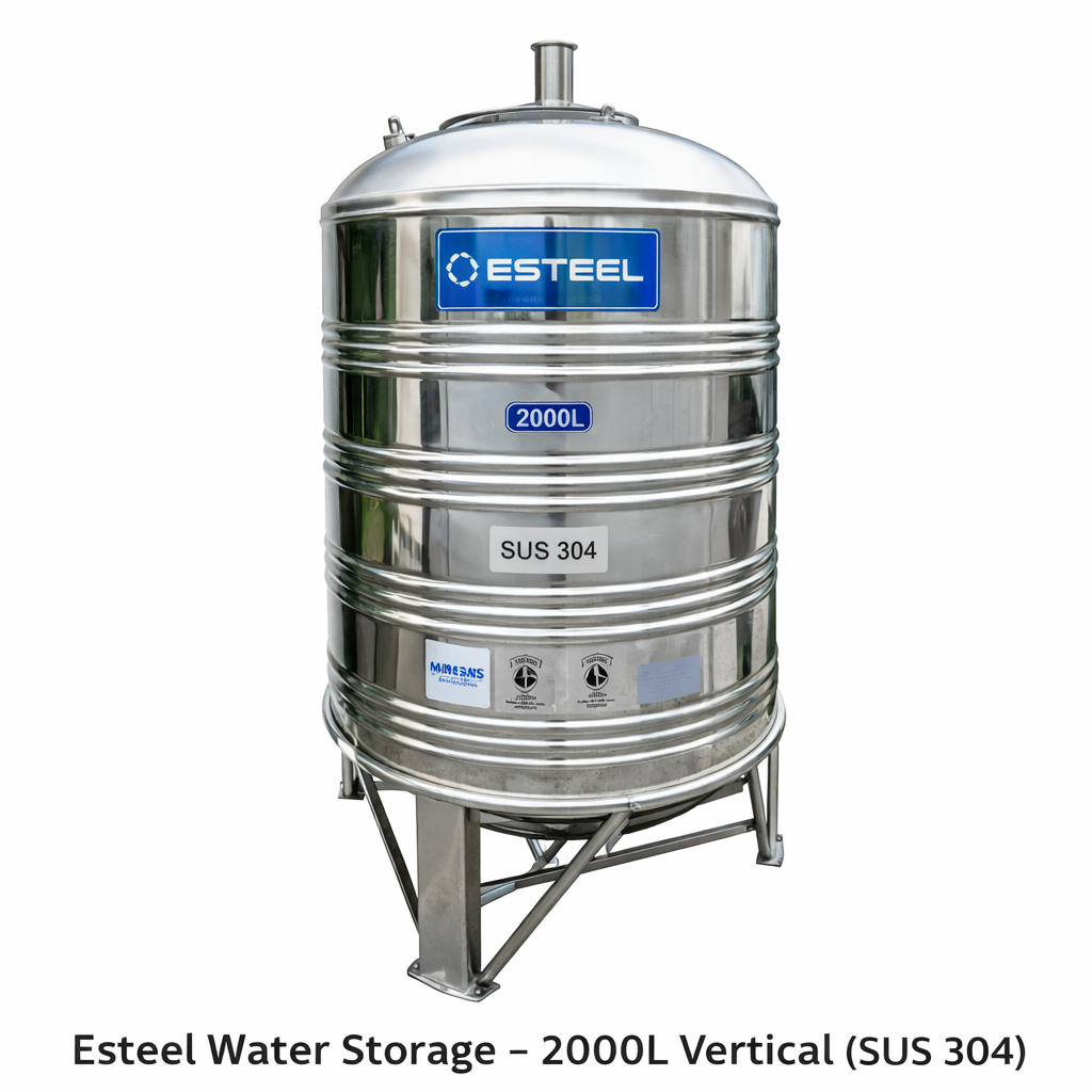 Esteel Water Storage Tank 2000L