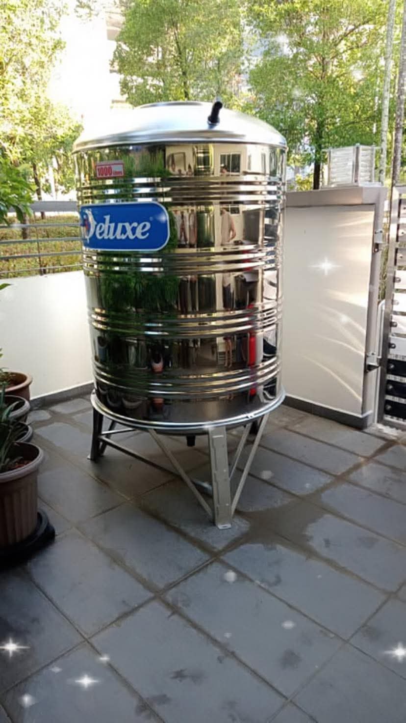 Stainless Steel Water Tank (Deluxe) 1000 L