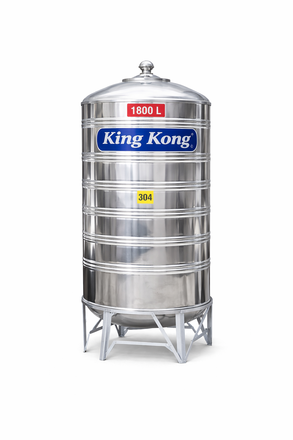 King Kong Stainless Steel Water Tank  (1800 L)
