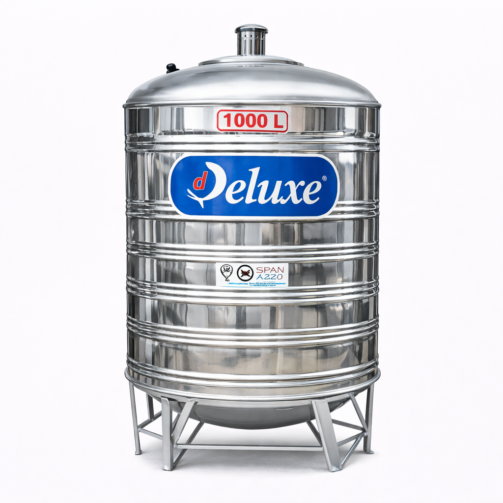 Stainless Steel Water Tank (Deluxe) 1000 L