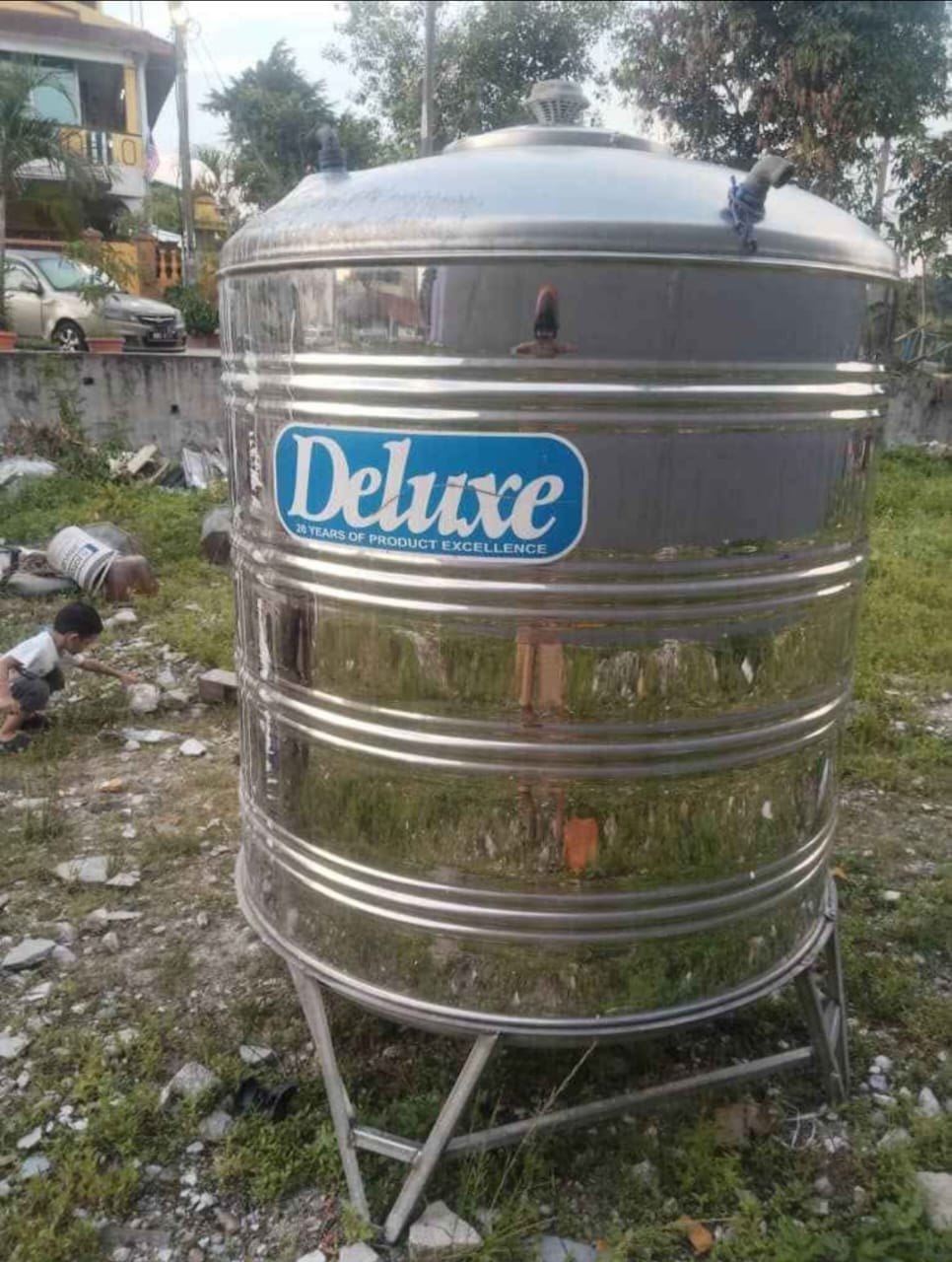 Stainless Steel Water Tank (Deluxe) 1500 L