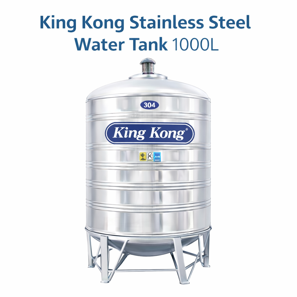 King Kong Stainless Steel Water Tank 1000L