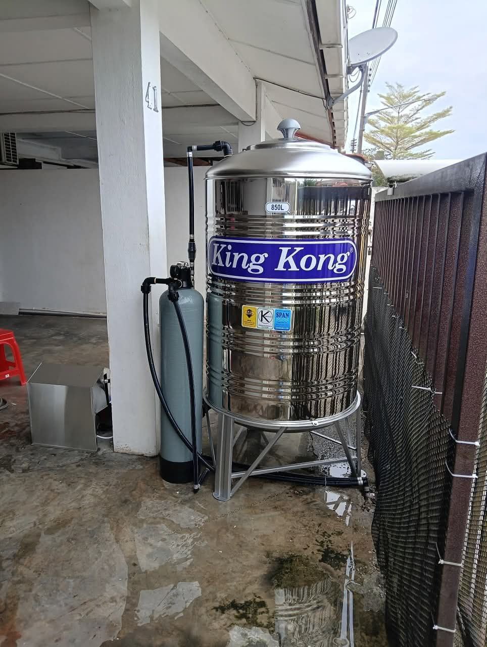 King Kong Stainless Steel Water Tank 800L