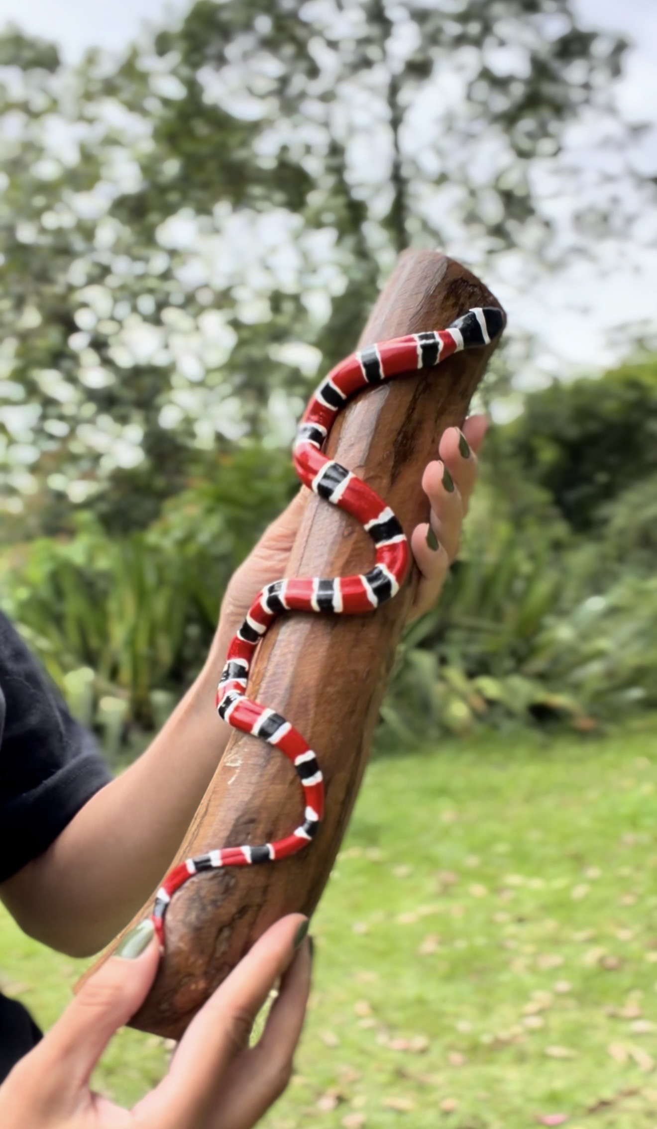 Escultura Cobra Coral 