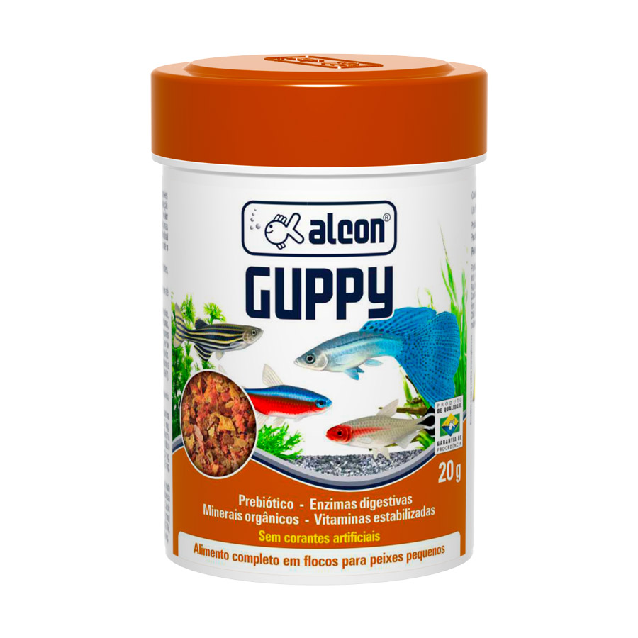 Alimento para peixe Alcon Guppy 20gr