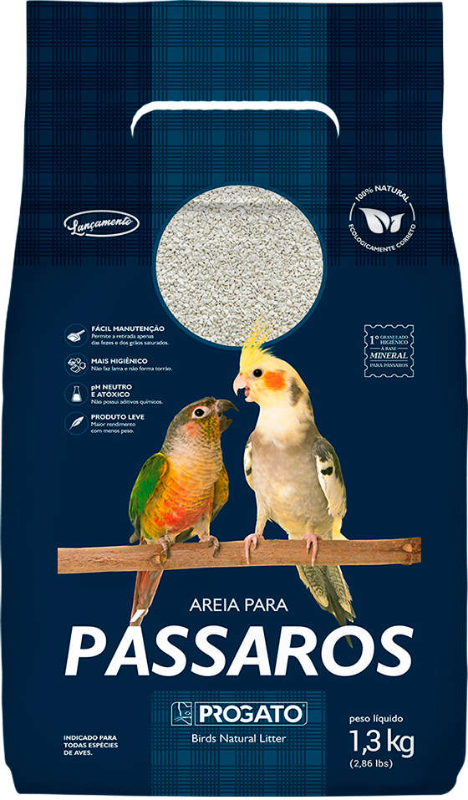 Areia para Pássaros