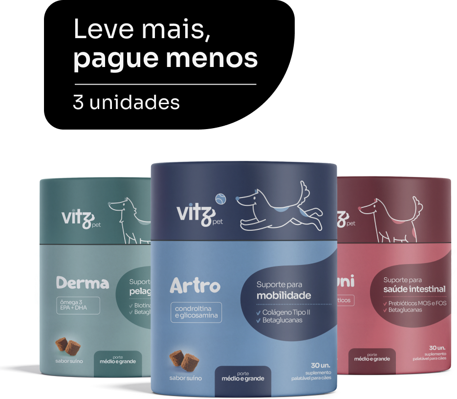 Suplementos Vitz.pet para cães