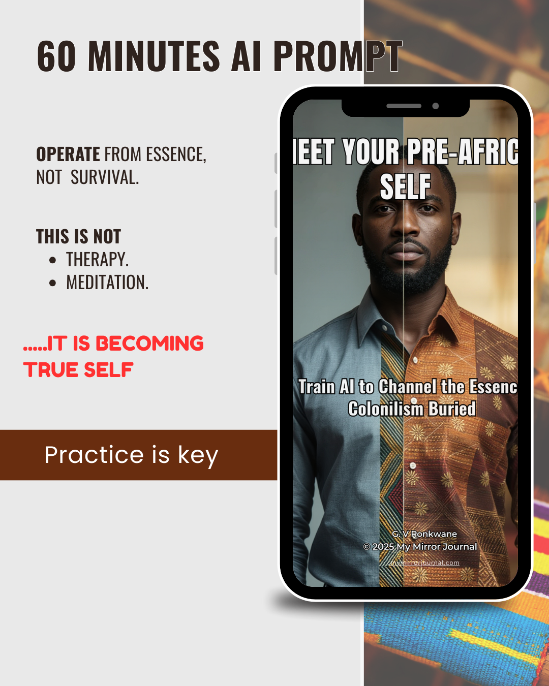 Meet Your Pre-Africa Self Now!