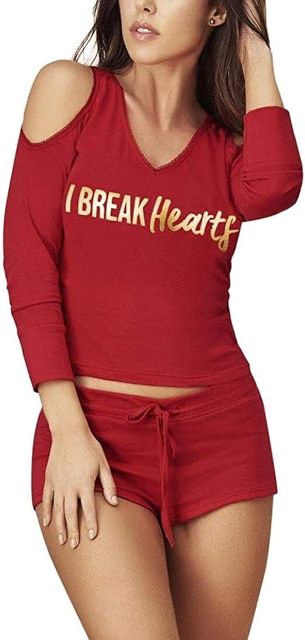 I Break Hearts 2-Pc Lounge Set