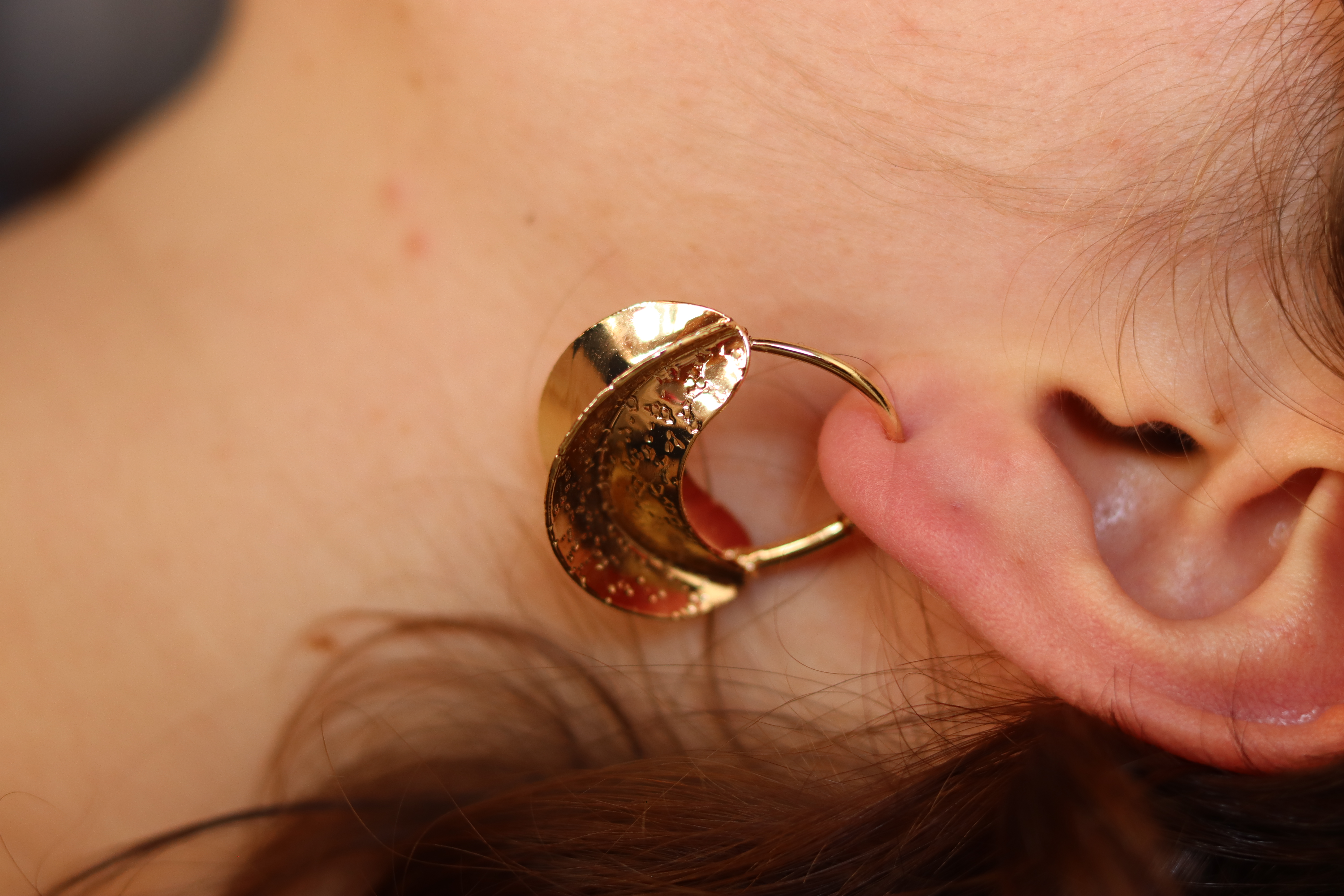 Boucles d'oreille Fulani