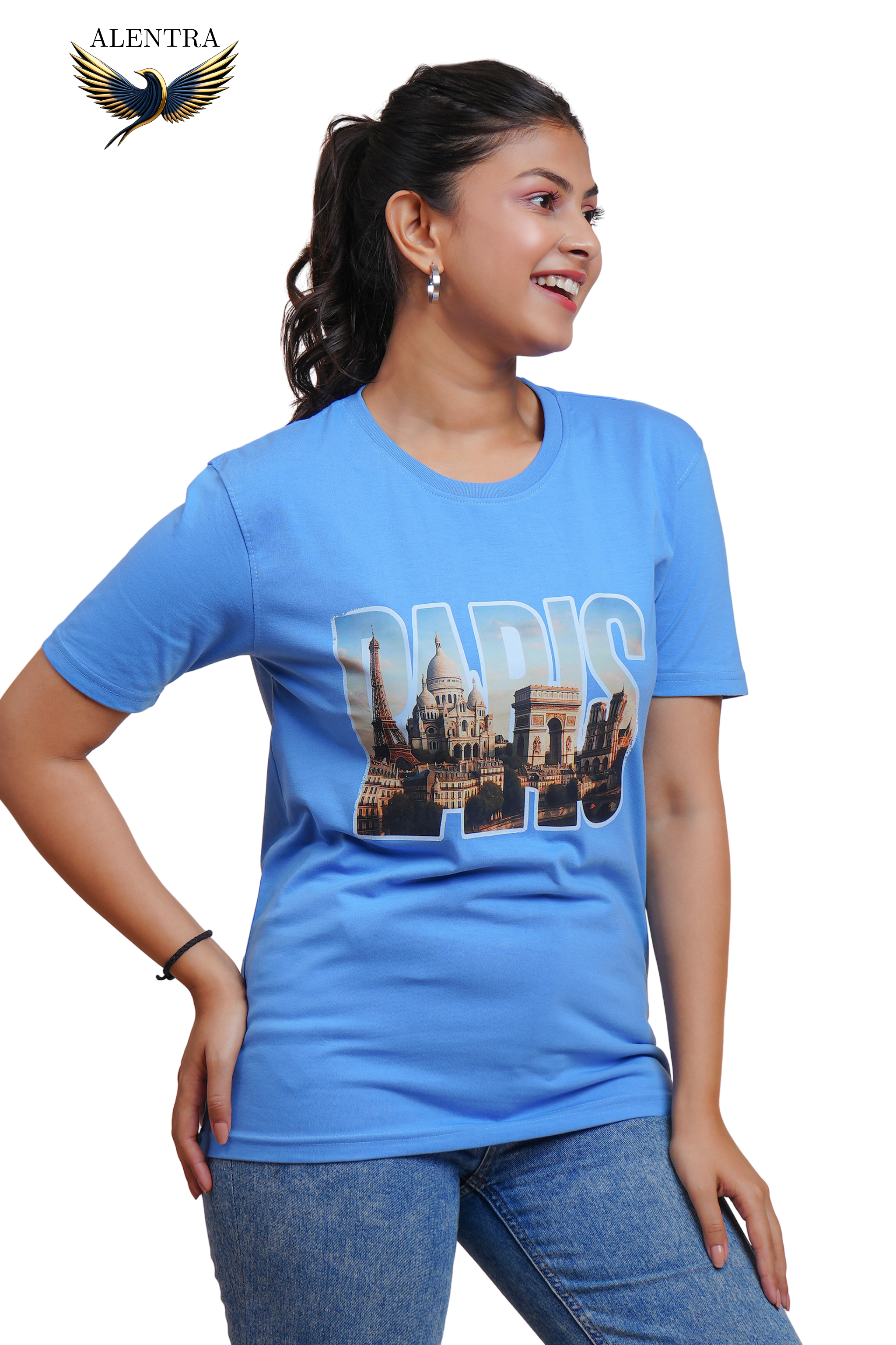 Paris Skyline Graphic T-Shirt