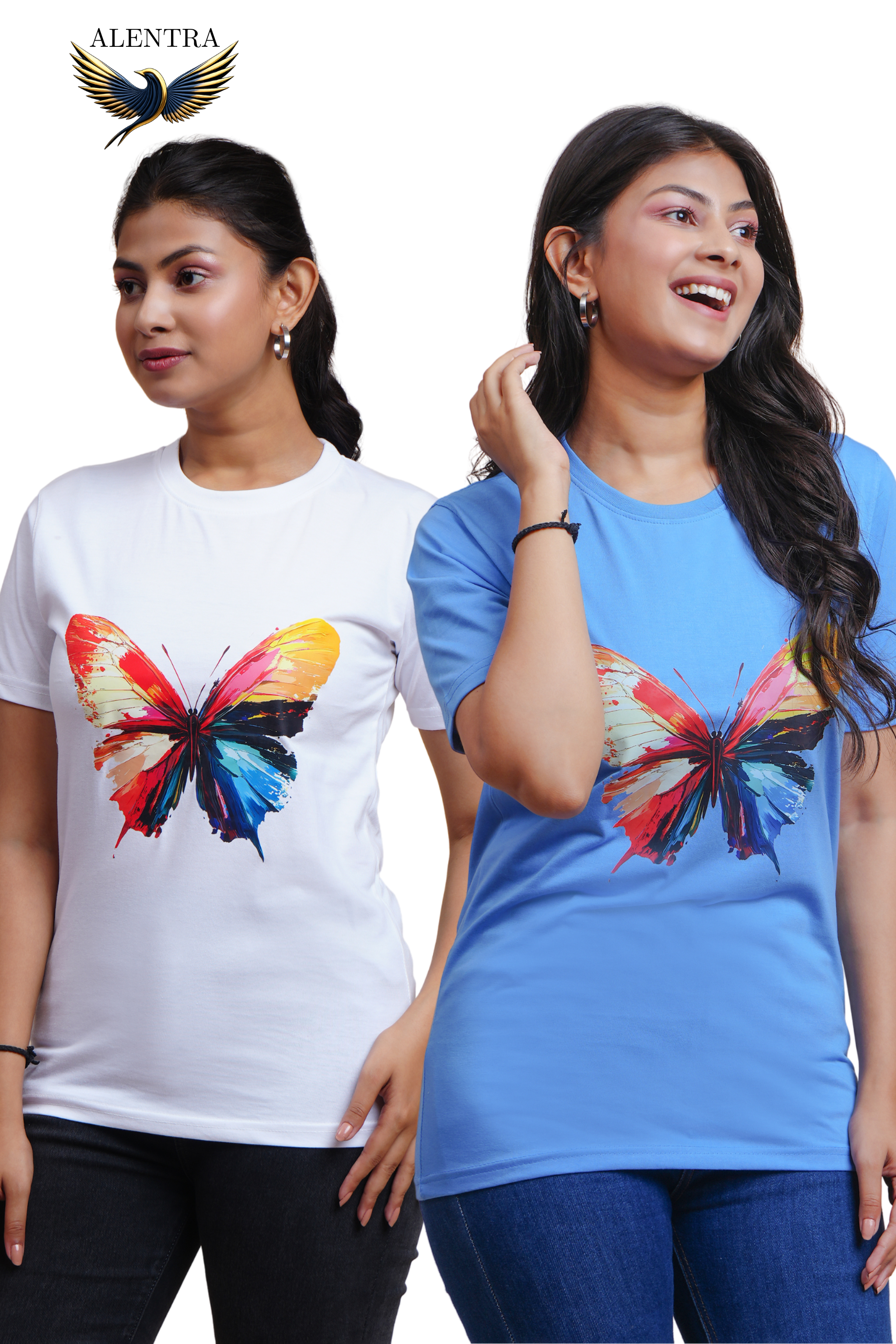 Butterfly Print T-Shirt